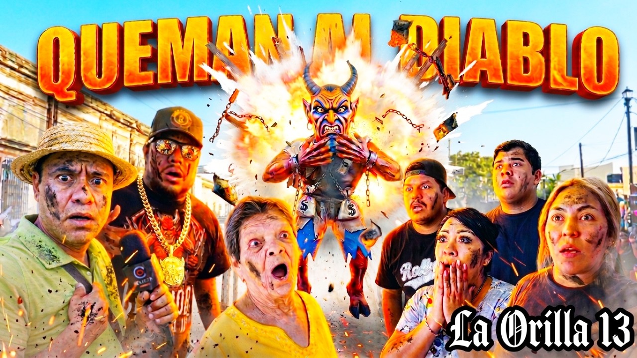 Entr&eacute; a LA ORILLA 13&hellip; y aqu&iacute; QUEMAN AL DIABLO 🔥 (Trincheras)