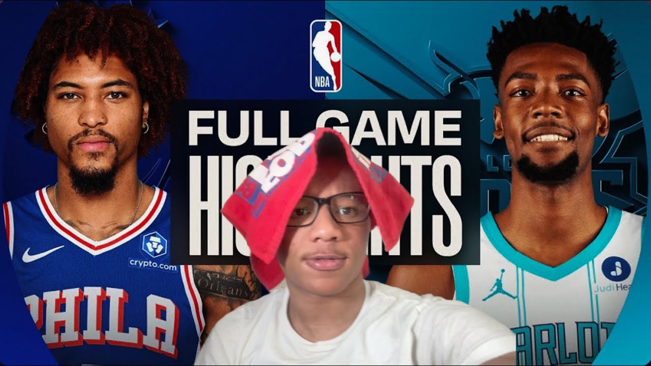 Dribblerunit Reacts to the Philadelphia 76ers vs the charlotte hornets 