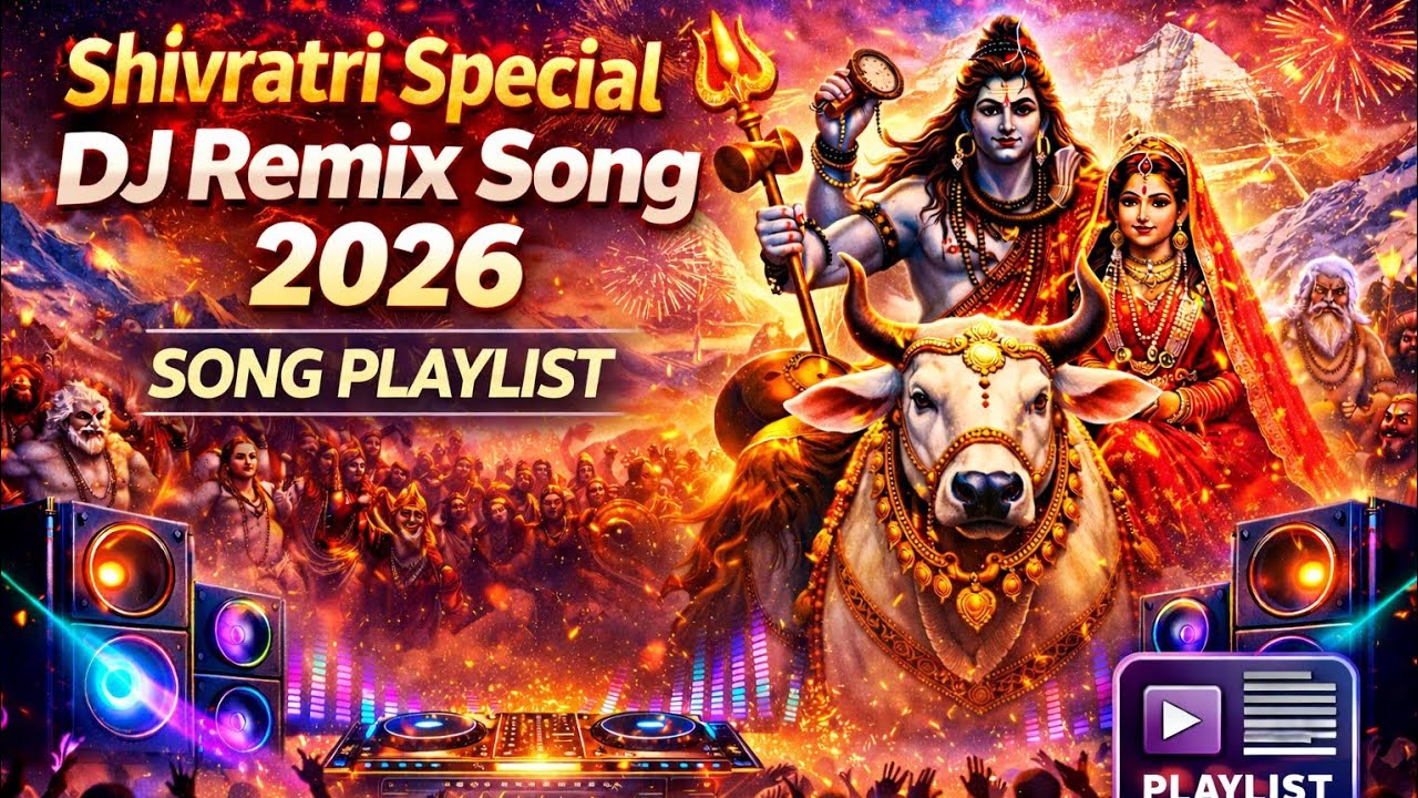शिवरात्रि स्पेशल धमाका|| भोले बाबा की बारात –DJ Remix Playlist 2026