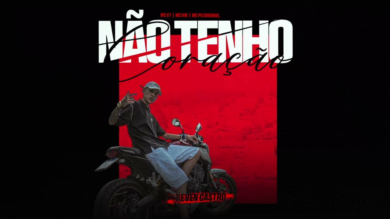 MC V7, MC KW e MC PG Original - Não Tenho Coração (Keven Castro)[Áudio Oficial]