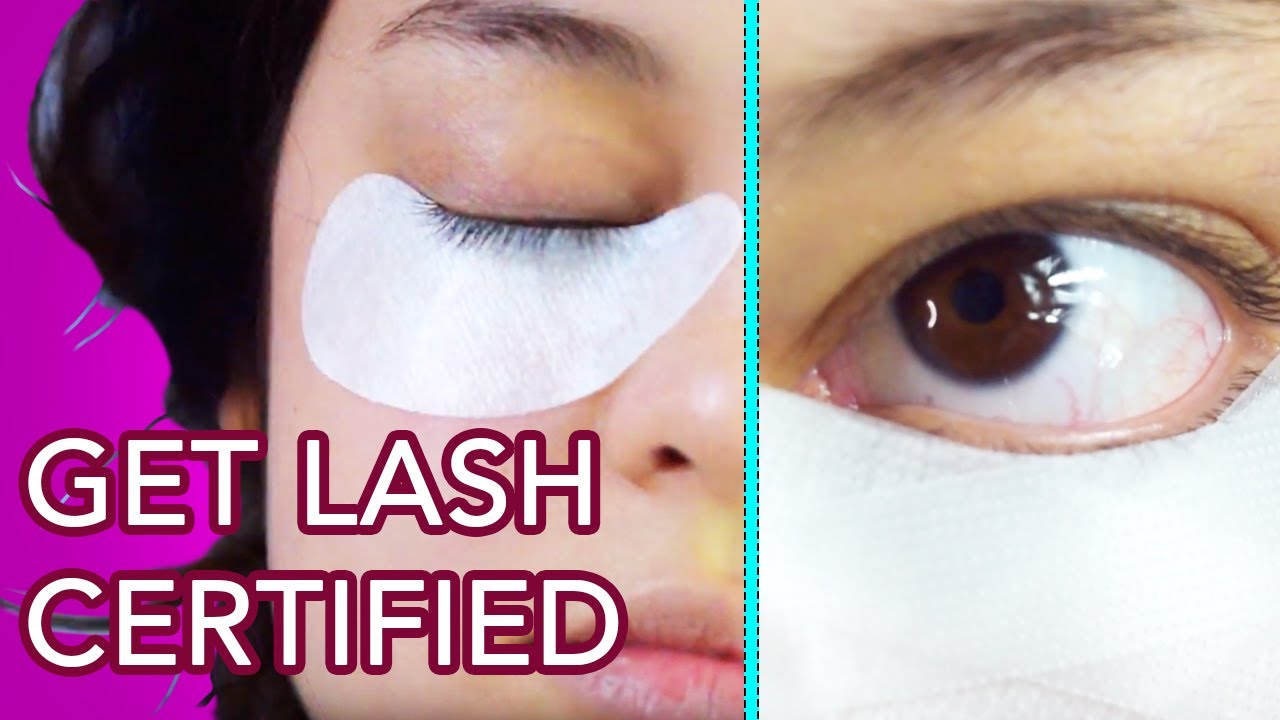 TAPING TRICKS FOR EYELASH EXTENSIONS  Course Tutorial 8
