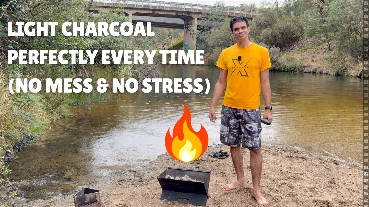How to Light Charcoal Perfectly Every Time No Mess & No Stress