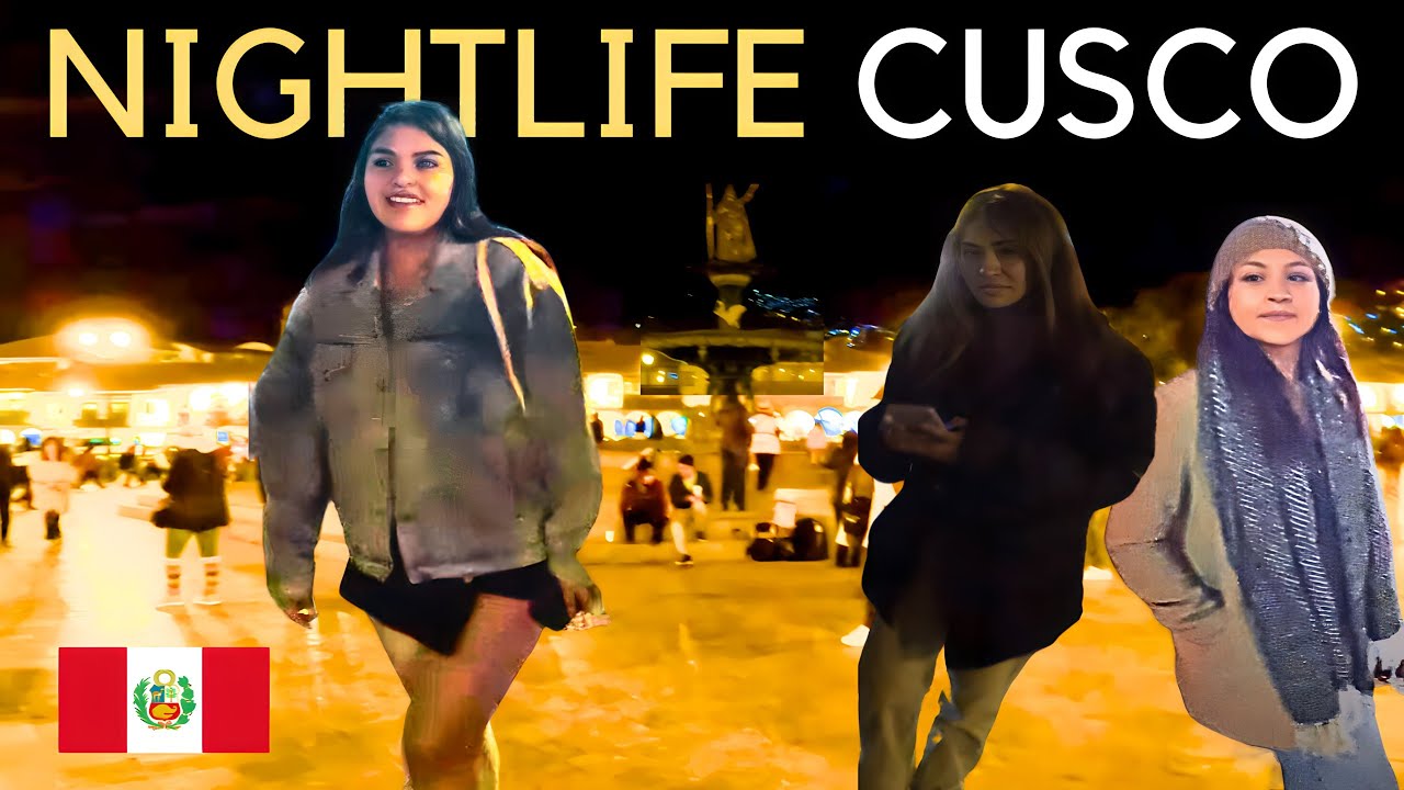 🇵🇪 [4K] Vida Nocturna en Cusco Perú - Cuzco Peru