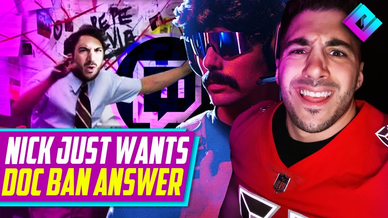 Nickmercs RANTS Dr Disrespect Twitch Ban 