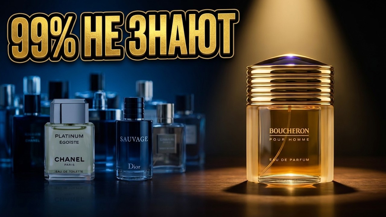 💙Бриллиант мужской парфюмерии о котором не знает 99% населения РФ Boucheron Pour Homme