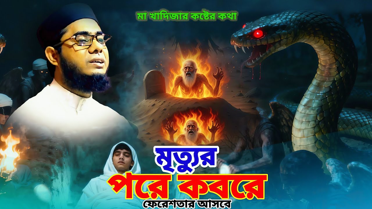 মৃত্যুর পরে ফেরেশতা আসবে । হযরত মা খাদিজার কষ্টের কথা । Mufti shahidur Rahman ( Islamic waz Bangla)