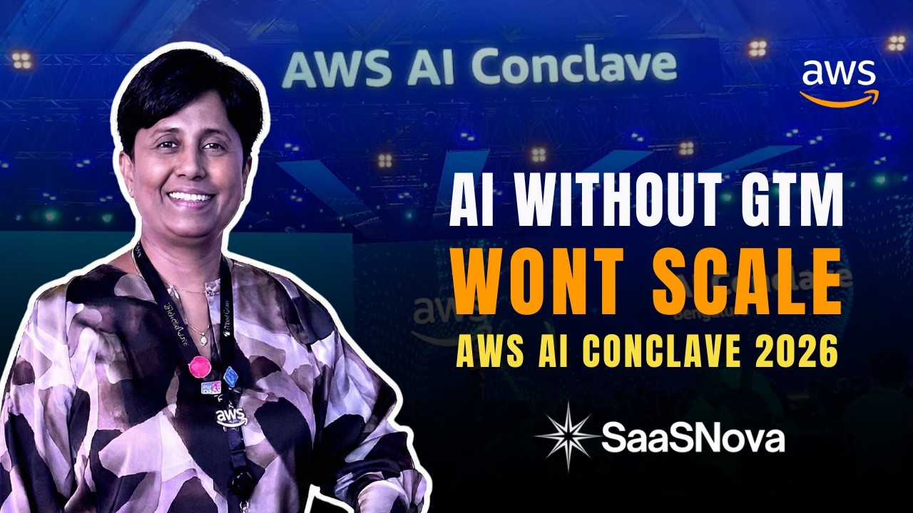 AWS AI Conclave 2026 Bengaluru | Jen Dawson (SaaSNova) | AI Needs GTM, Marketplace & Co-sell