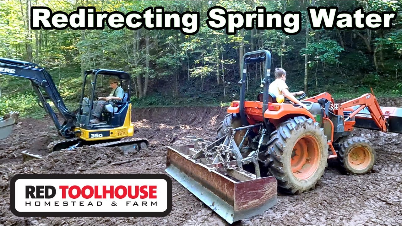 Can we DIVERT the Hillside Spring?