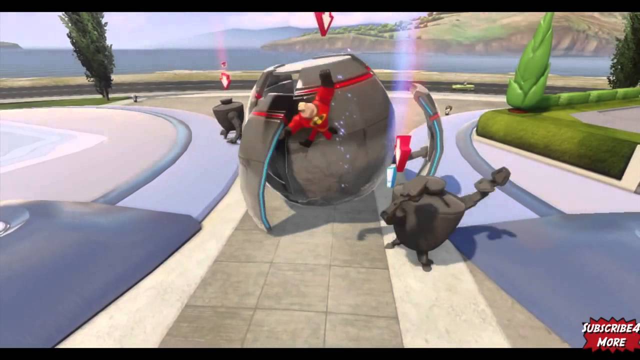 Disney Infinity 3.0 The Incredibles All Cutscenes Move HD