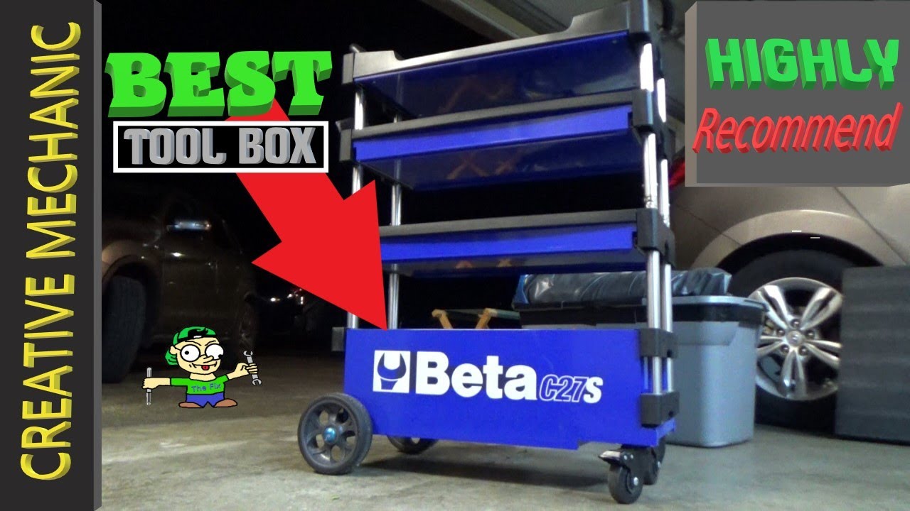 Best Portable Tool box?! Technicians toolbox, road box. Beta c27S Tool Trolley Part 1 - Review