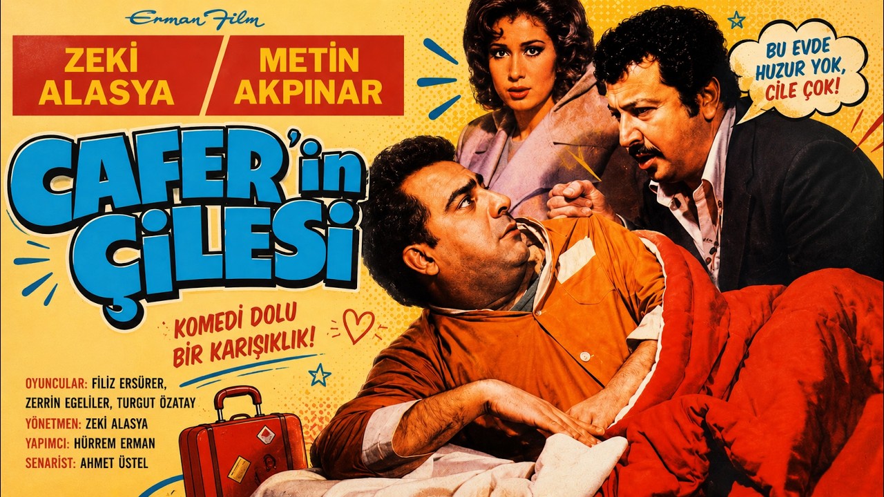 Caferi'n Çilesi (1978) - Restorasyonlu - Zeki Alasya & Metin Akpınar