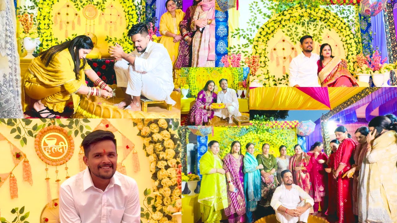 SAGAI AND HALDI CEREMONY | VIRAT NAIN 🔥