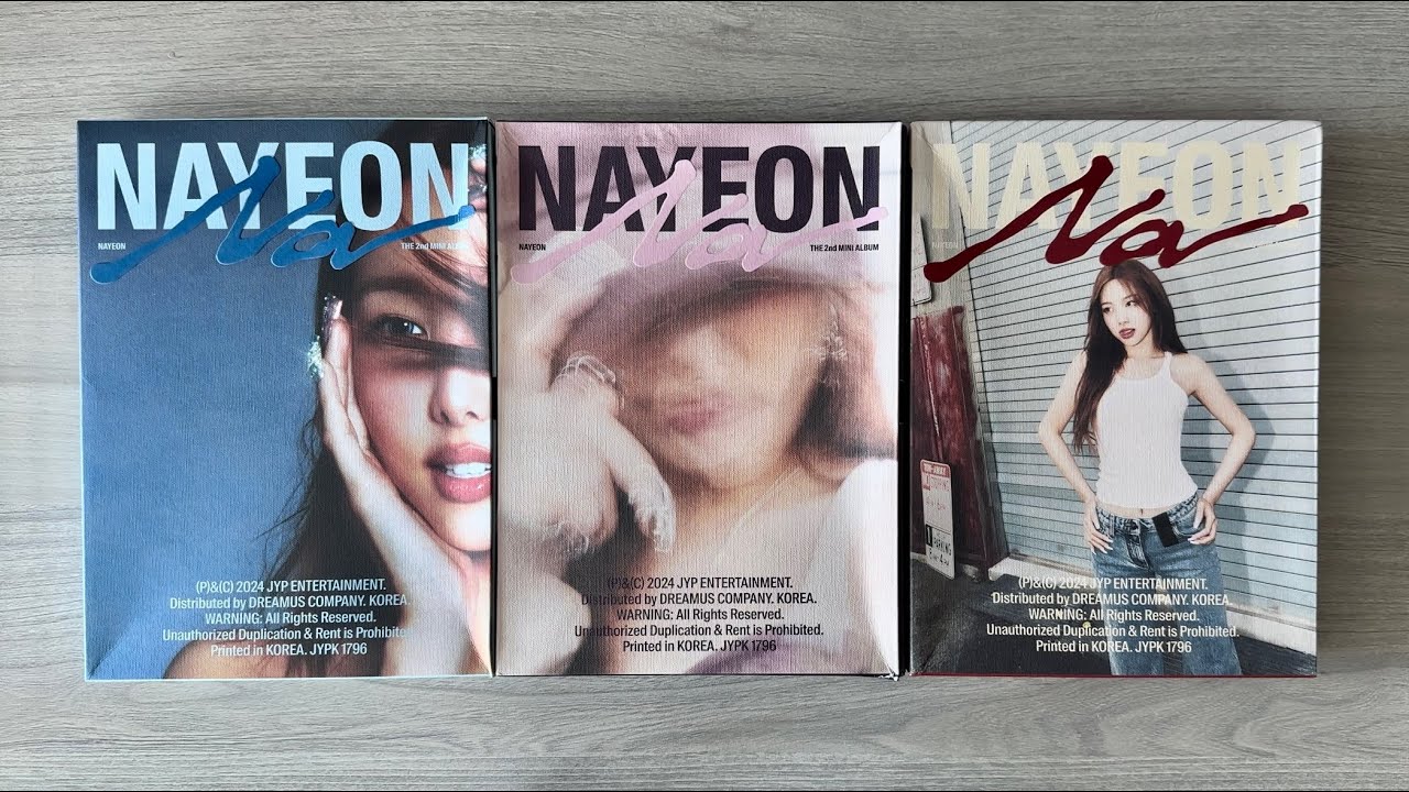 Unboxing Nayeon 나연 2nd mini Album 