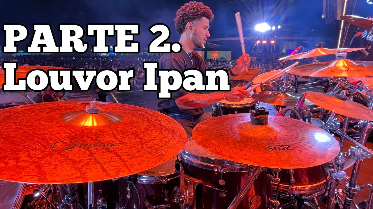 Fogo cai - Louvor Ipan #drumcover 🚀