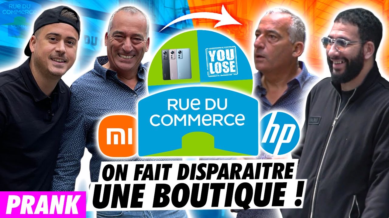 ON FAIT DISPARAITRE UNE BOUTIQUE EN 3 MINUTES AVEC KAMERA KASTROS