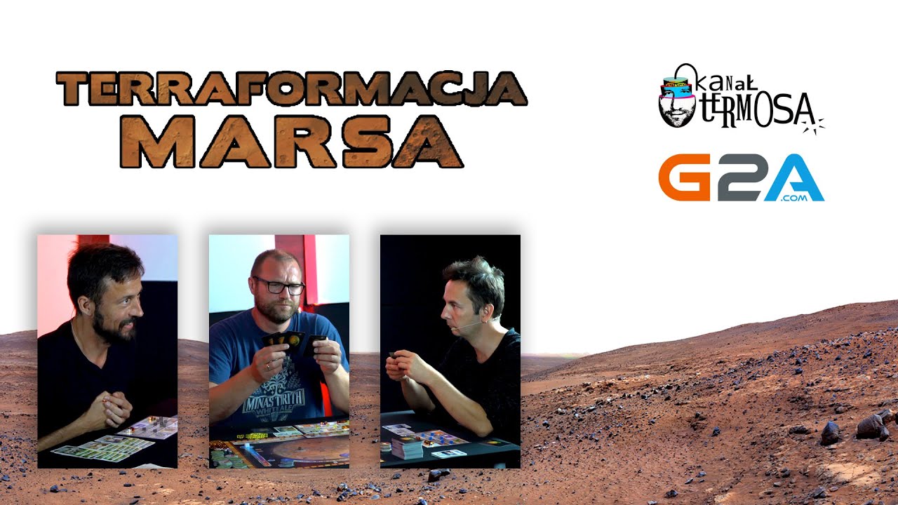 Rozgrywka w grę planszową TERRAFORMACJA MARSA