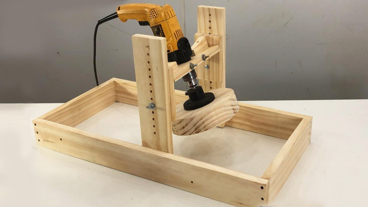 Yo mismo no lo Creía! Una Idea brillante con TALADRO