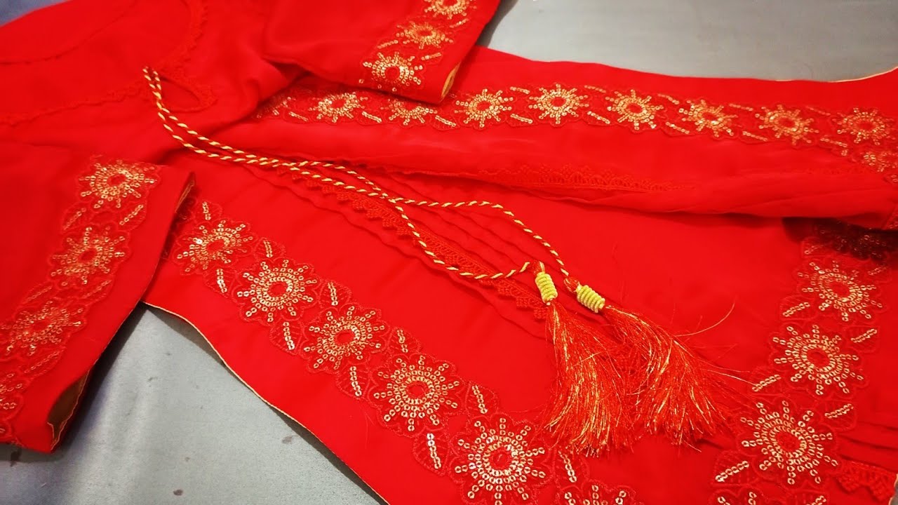 New Trendy Eid Special Silk Dress Designing For Girls Designer Dress Design Under Budget With Lace 