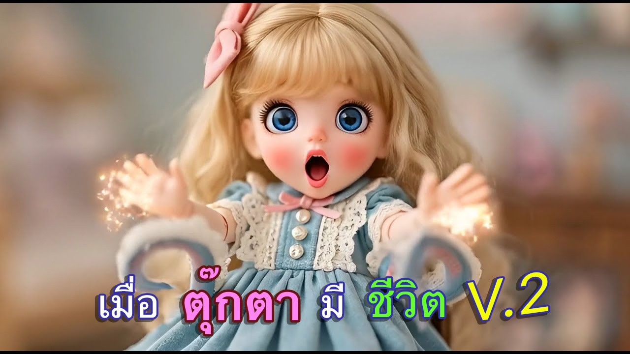 AI Video ep.21 ตุ๊กตาวัยซนชวนอลเวงให้ว่าวุ่น