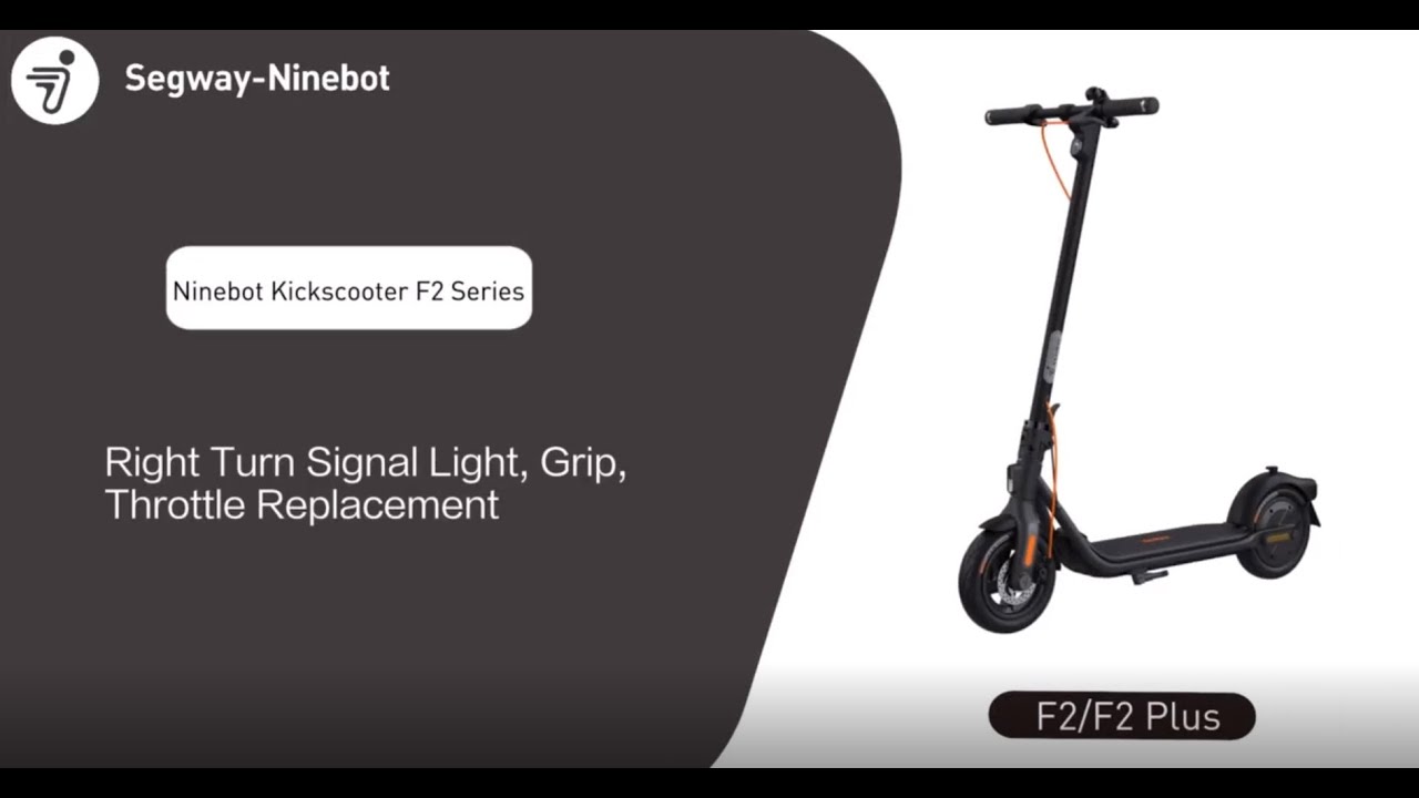 Segway Ninebot F2/F2 Plus Series Throttle Replacement