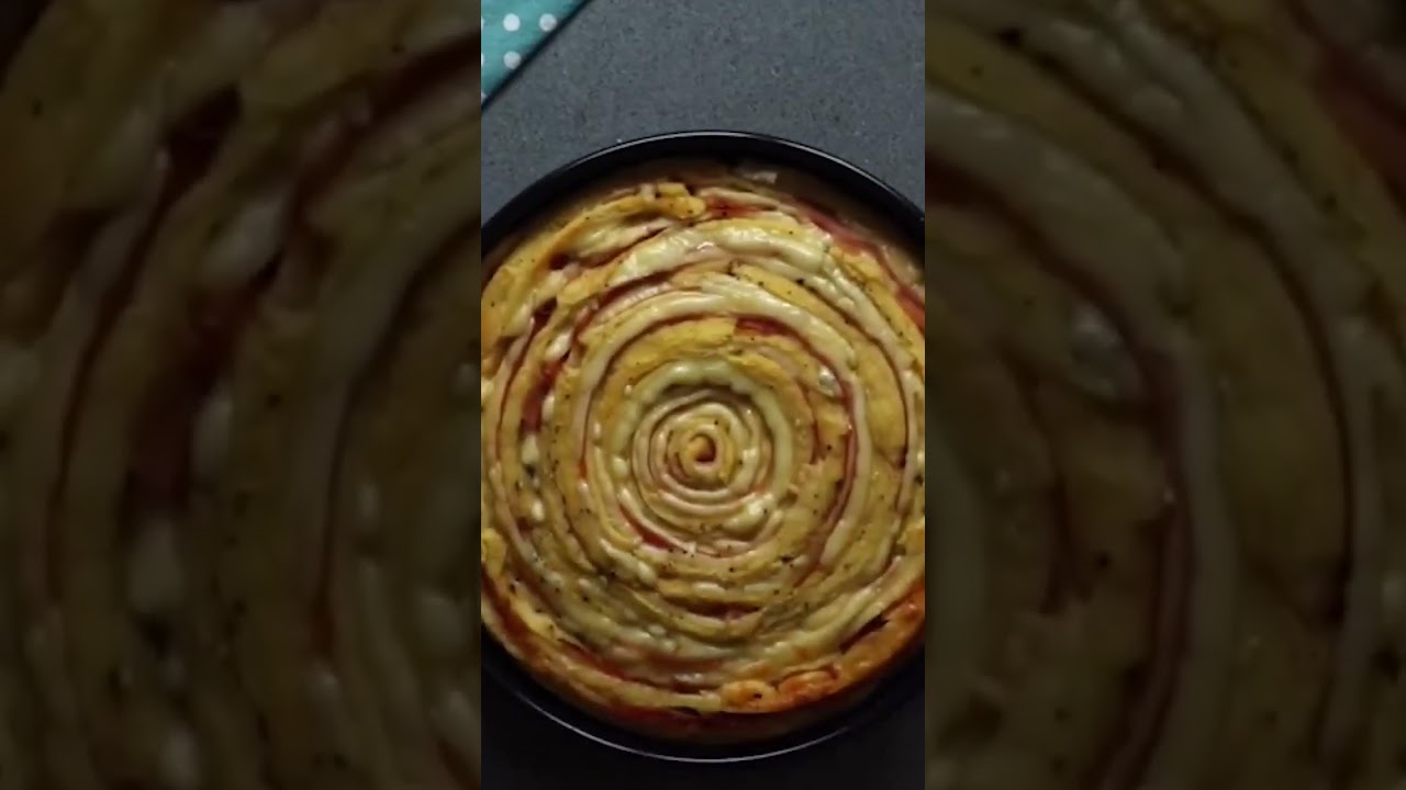 Giant Ham And Cheese French Toast Swirls #shorts #snacks #hamcheese