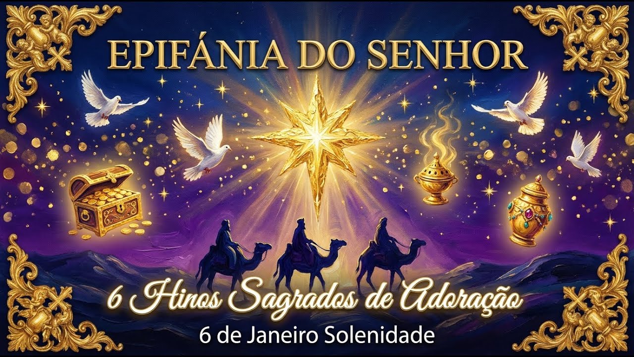 Epifania do Senhor 2026 | 6 Hinos Sagrados de Adoração | Música Católica para 6 de Janeiro