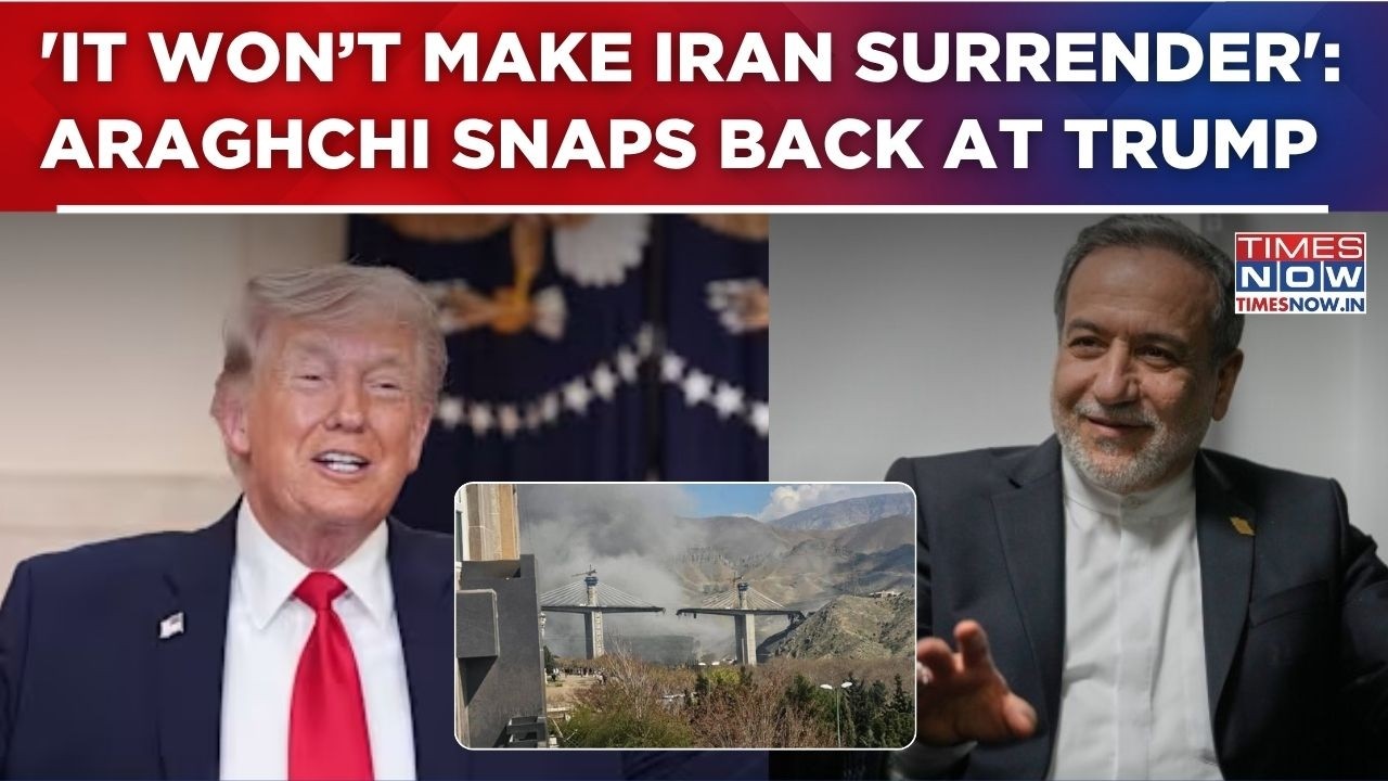 Iranian FM Araghchi Warns US Over Strikes On Karaj Bridge: 'Civilian Targets Won&rsquo;t Force Surrenders'