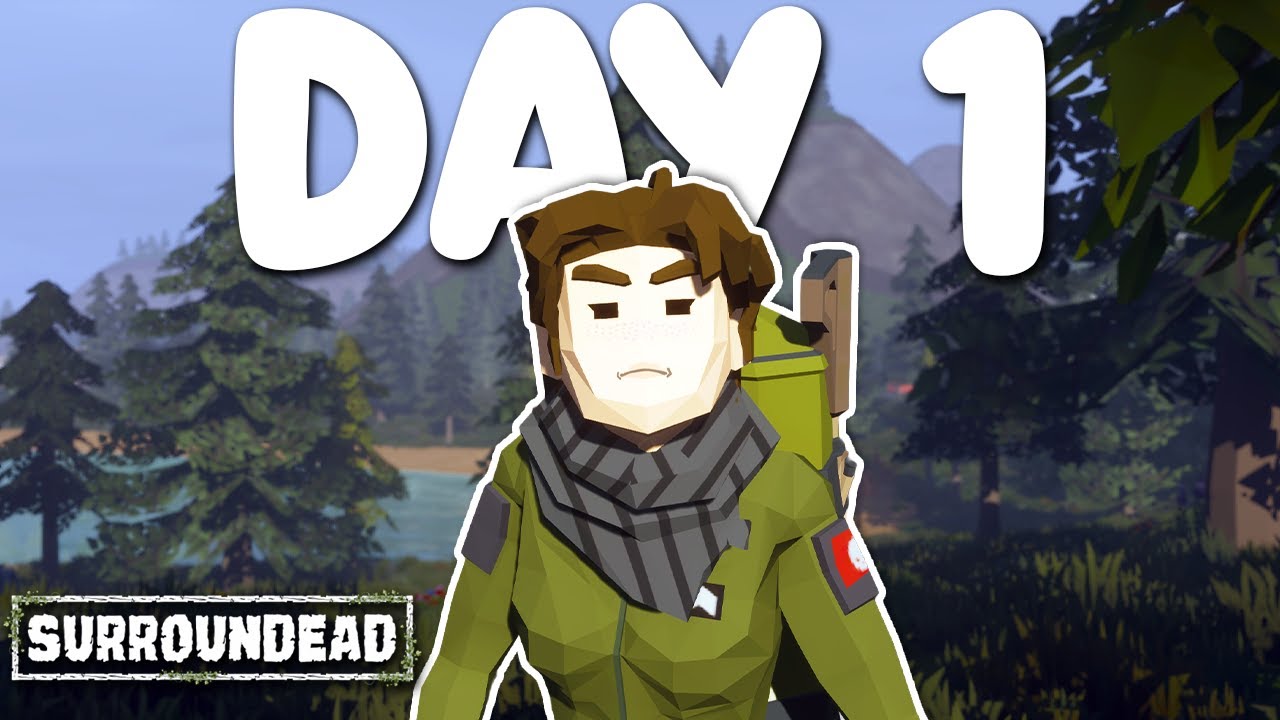 How To Survive Your First Day In Surroundead | Beginner's Guide Part 1