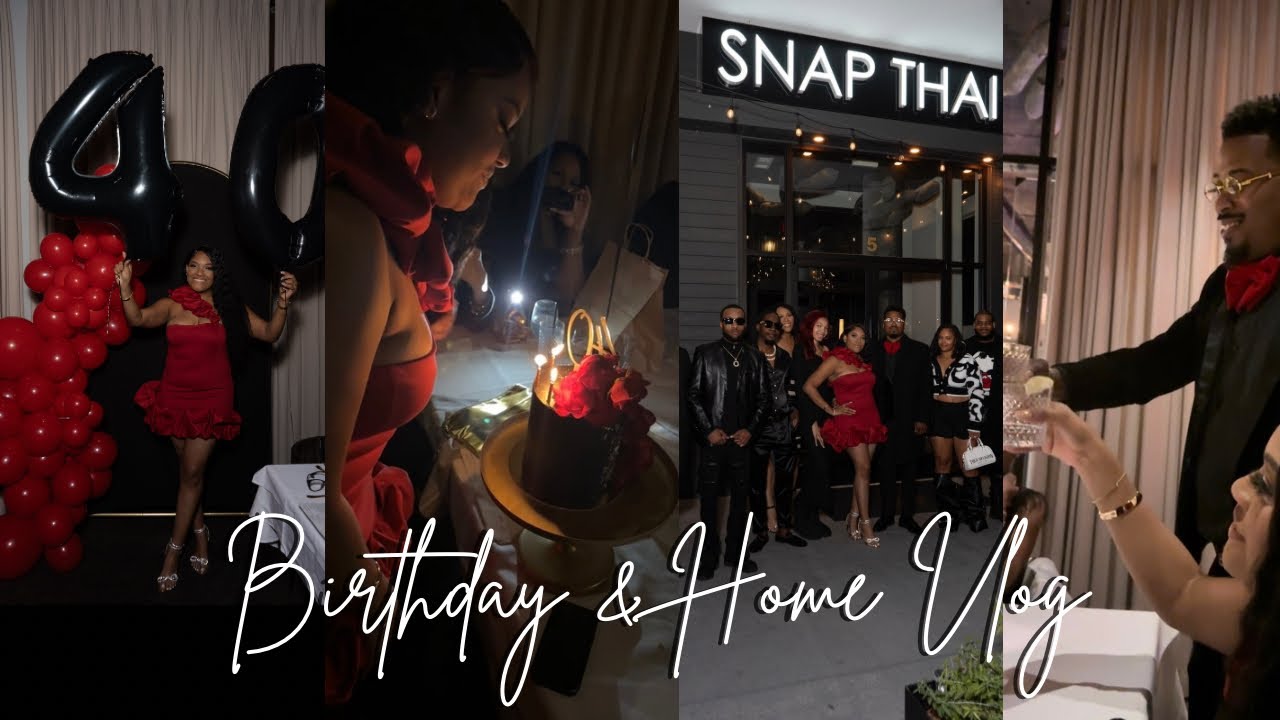 CHEERS TO 40! | BIRTHDAY EDITION | SNOW DAYS | HOME RESET| BEST TACO CHILI |