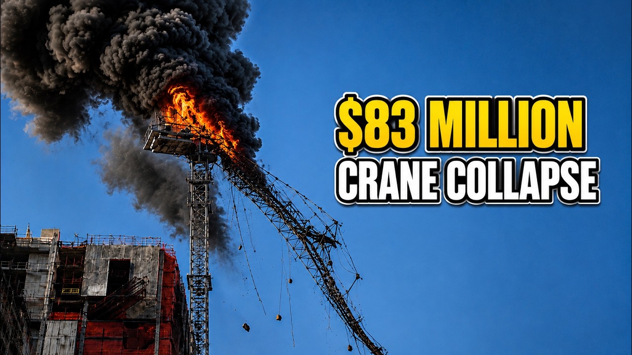 The $83 Million Crane Collapse and More | Heavy Equipment Fails #2