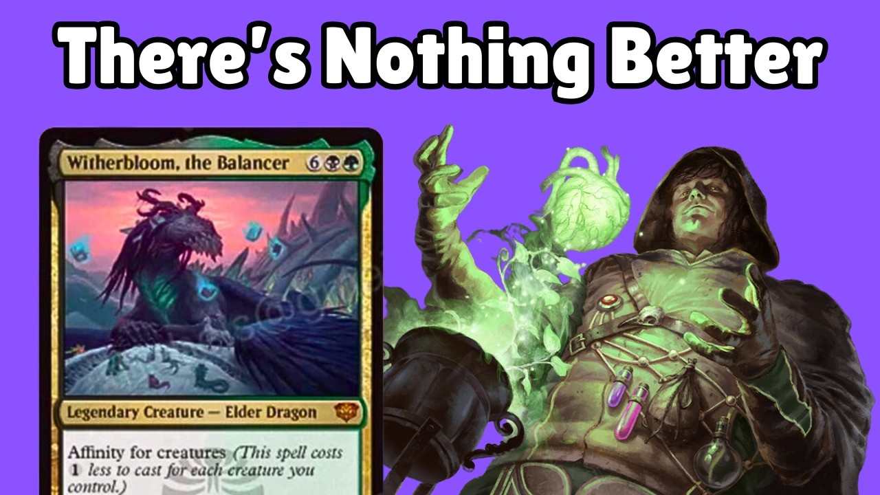 Did They Print The Most Powerful Golgari Commander Ever!? (Witherbloom, The Balancer)