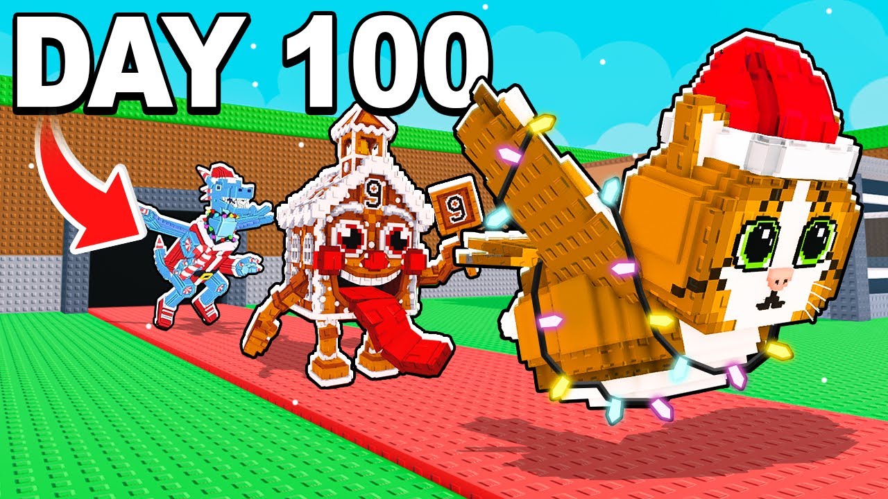 I Spent 100 DAYS in Steal a Brainrot