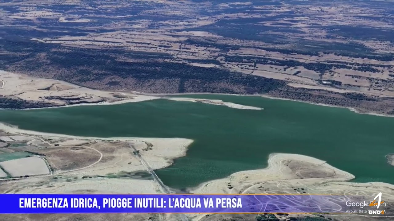 Emergenza idrica, piogge inutili: l’acqua va persa