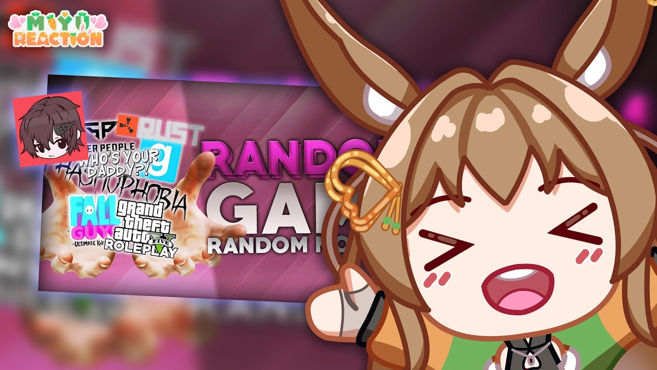 Reaction @MILYHYA Random Game Random Moment #reaction #youtuber #vtuber