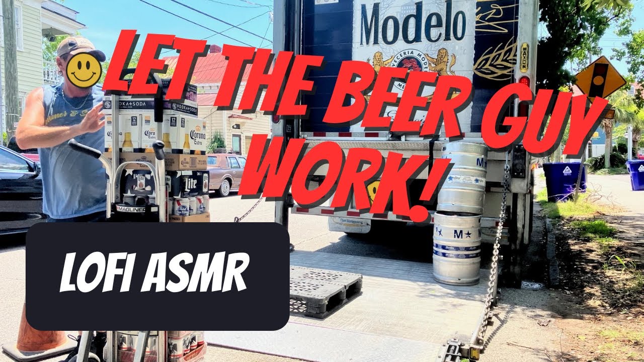 🚛 Beer Truck Driver ASMR & POV | Routine and Delivery 🍺🎶