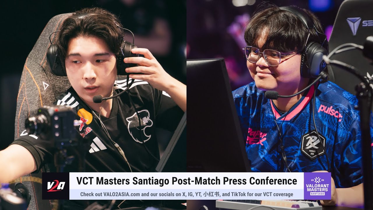 [FUR & PRX] Post-Match Press Conference at VALORANT Masters Santiago