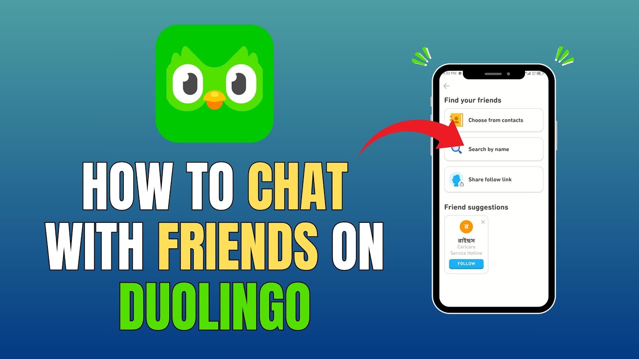 КАК ОБЩАТЬСЯ С ДРУЗЬЯМИ В DUOLINGO (НОВОЕ ОБНОВЛЕНИЕ 2026 ГОДА)