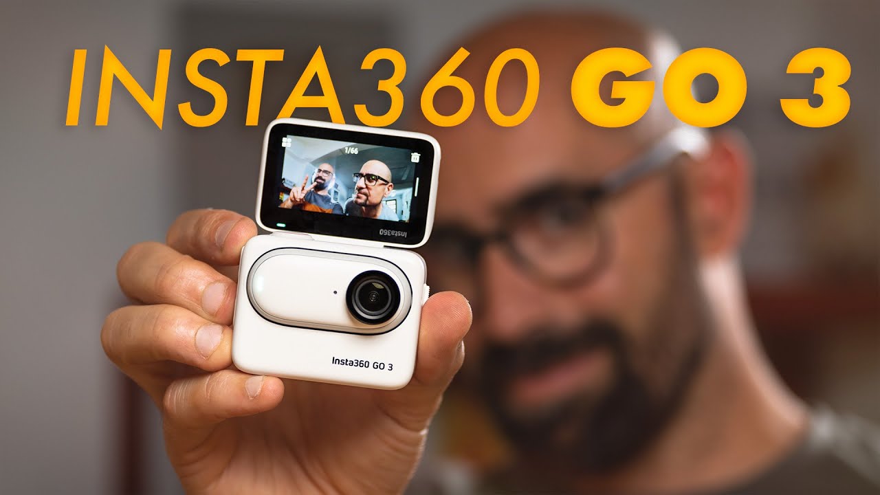 Dos cámaras en una. Así es la nueva INSTA360 GO 3