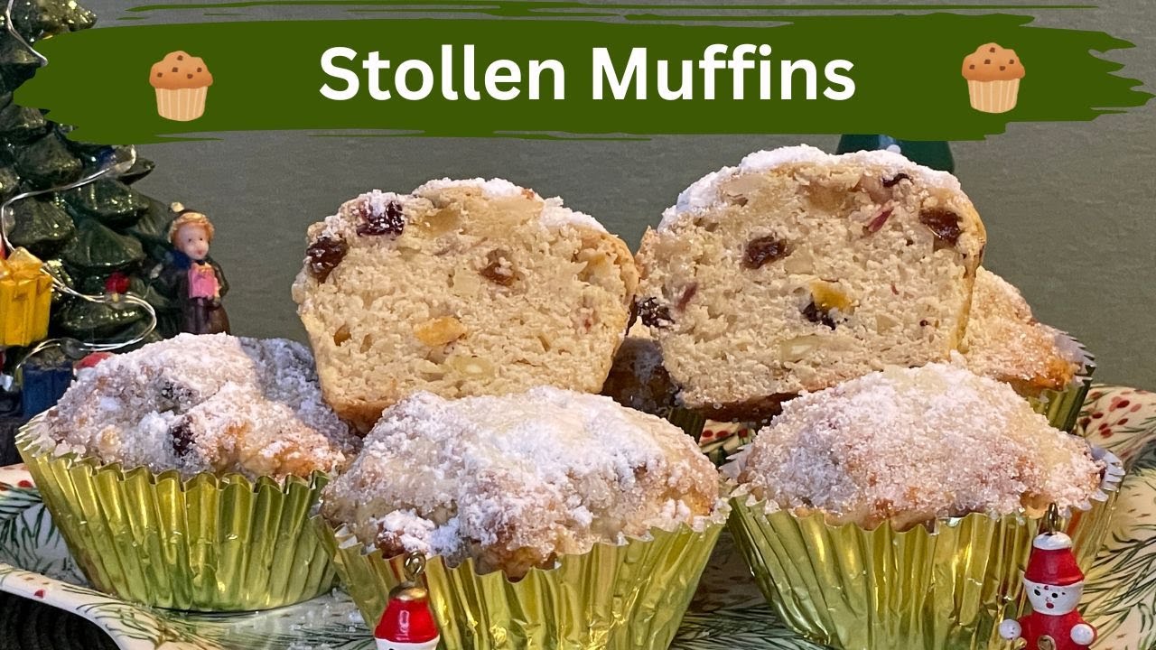 Stollen Muffins