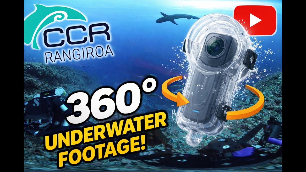 360° CCR Dive | Cave of Sharks, Tiputa Pass – Rangiroa