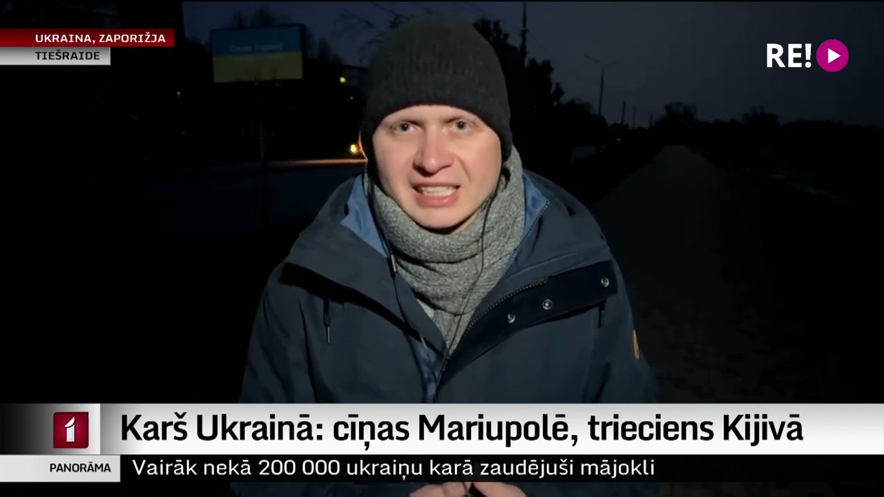 Kar&scaron; Ukrainā: cīņas Mariupolē, trieciens Kijivā