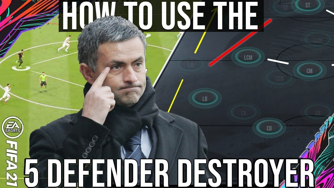 How to Break Through and Beat 5 DEFENDER Formations EVERY SINGLE TIME - TACTICS WALK-THROUGH FIFA 21