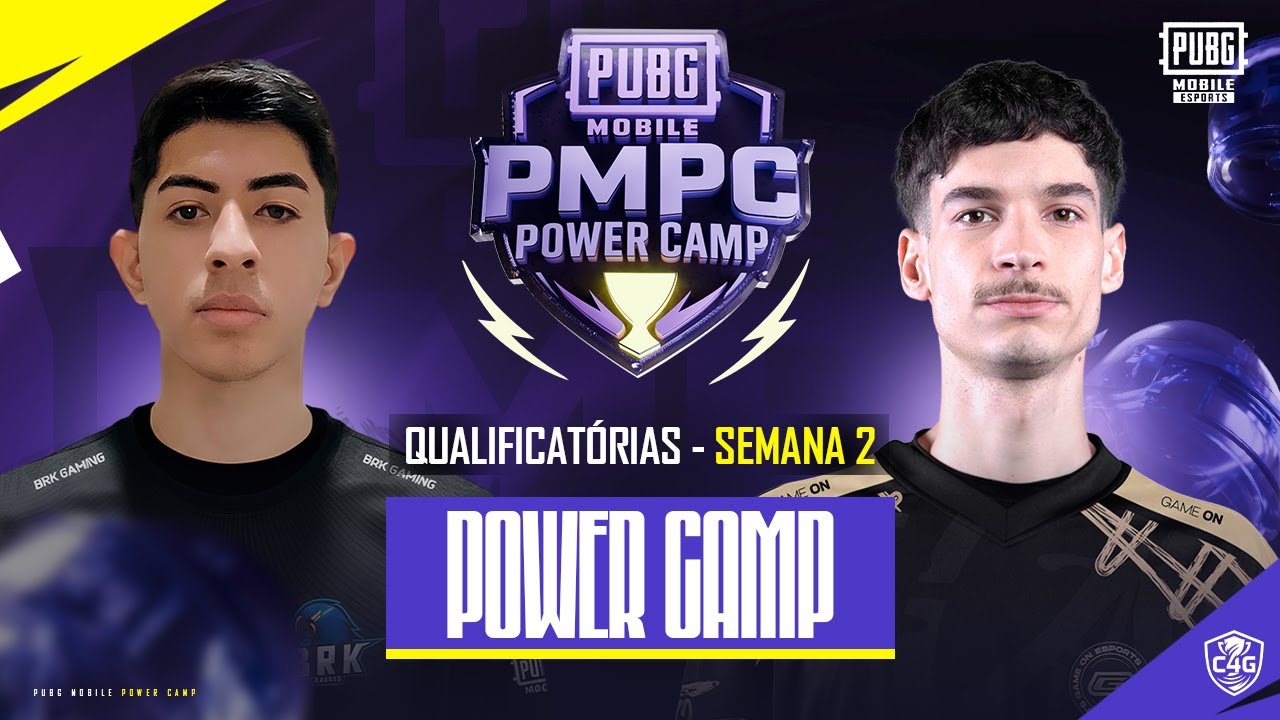 [PTBR] PUBG MOBILE POWER CAMP 2026 | SEMANA 2 | QUALI DIA 2/2