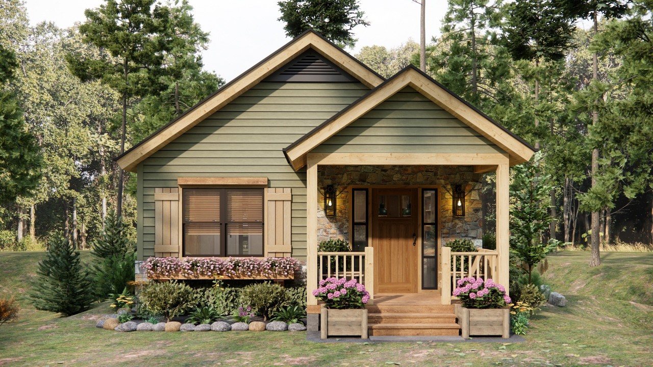 23'x23' (7x7m) This AMAZING Small House Breaks All Expectations