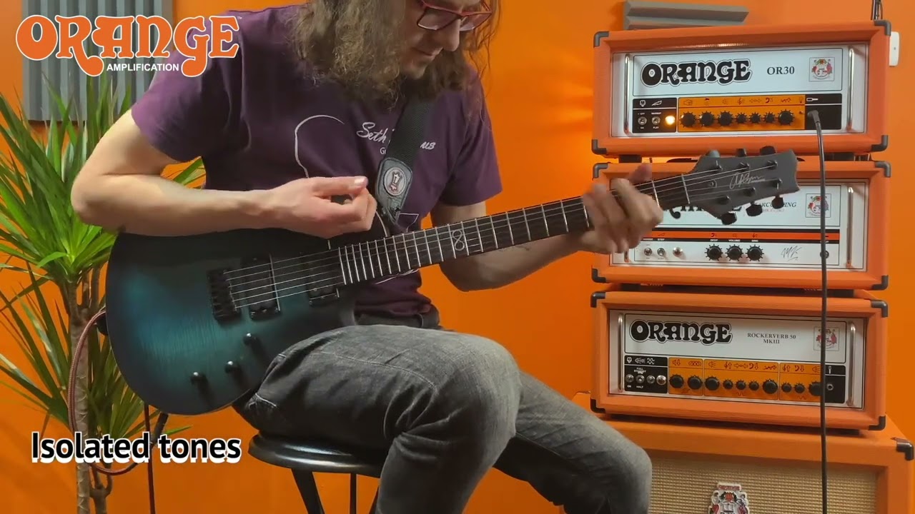 Orange OR30 - Isolated guitar tones (No talking)