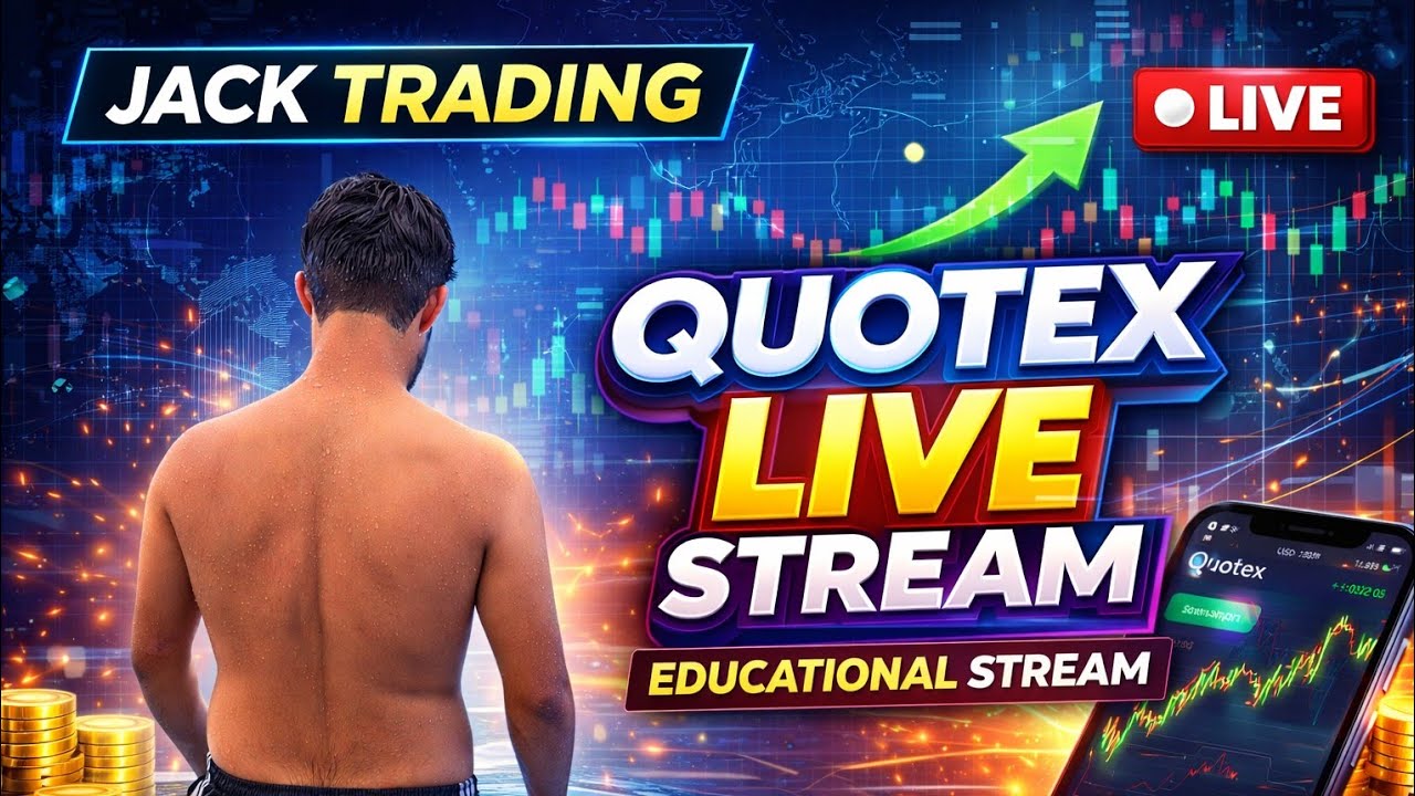 Quotex Live Trading 🔴 | Learn Binary Trading in Real Time  ( educational stream ) #quotexlive