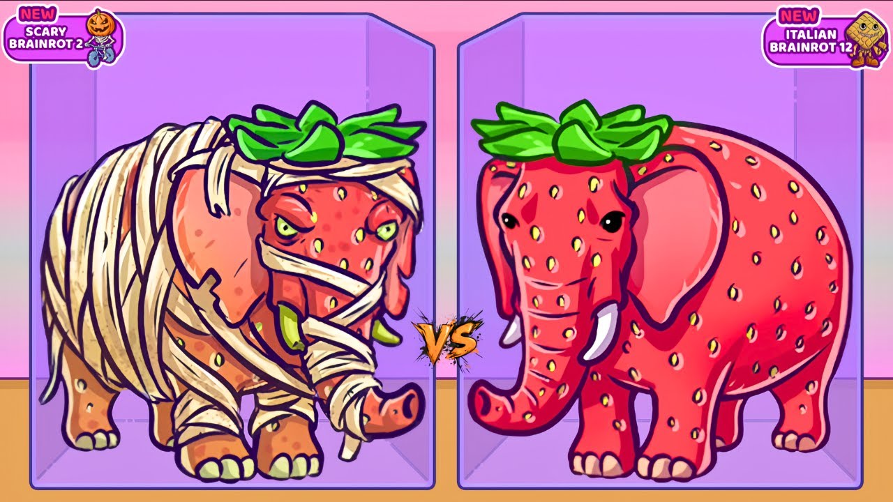 Merge Fellas SCARY BRAINROT 2 vs BRAINROT 12 ⁉️ Boss + Boss I New Update - Reaching Max Level!