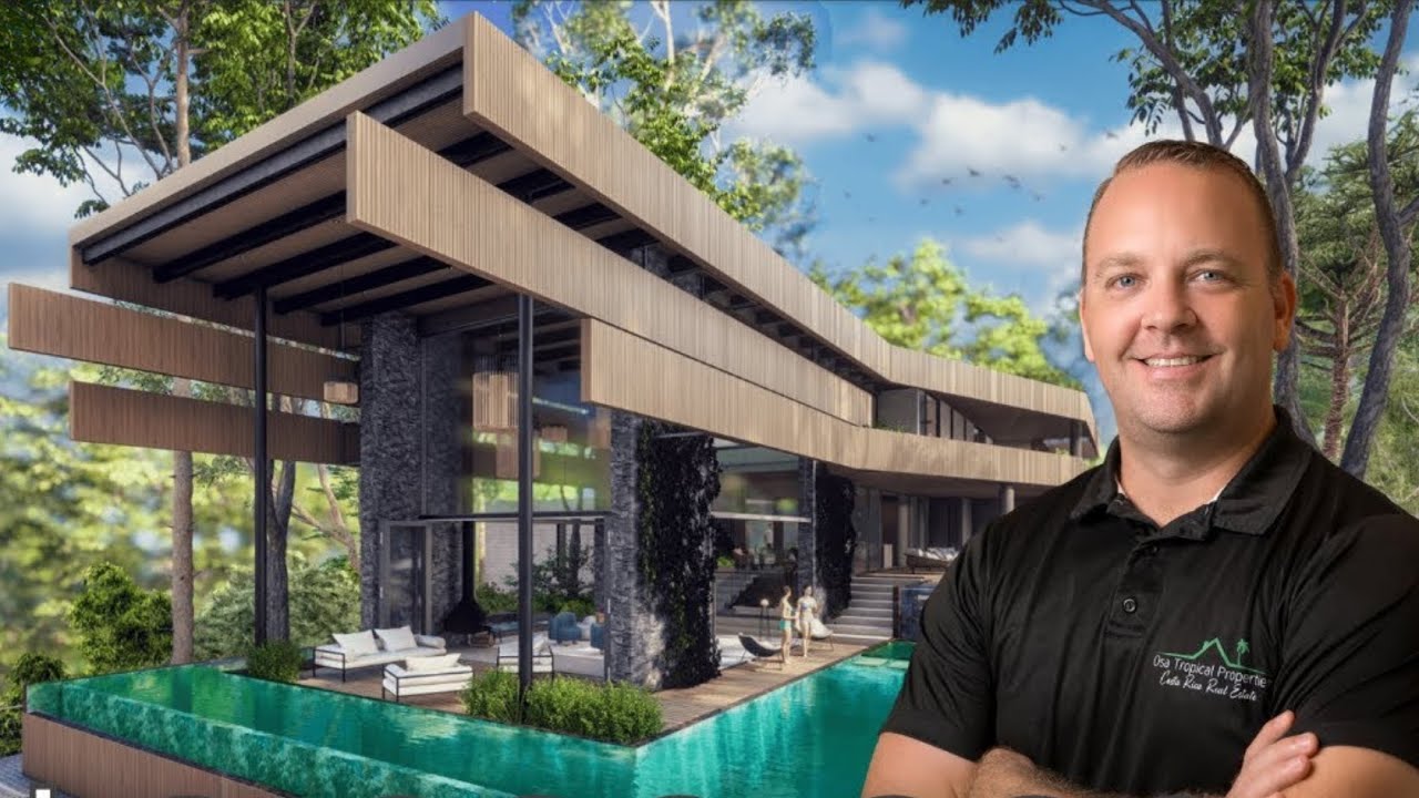 Touring a $6.5 Million Costa Rica Modern Mansion #smarthome #luxury