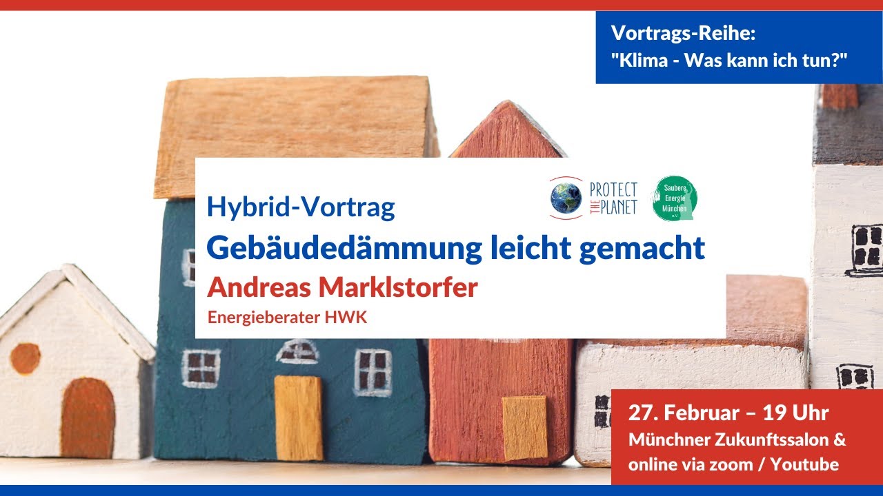 Andreas Marklstorfer (Energieberater HWK): „Gebäudedämmung leicht gemacht!