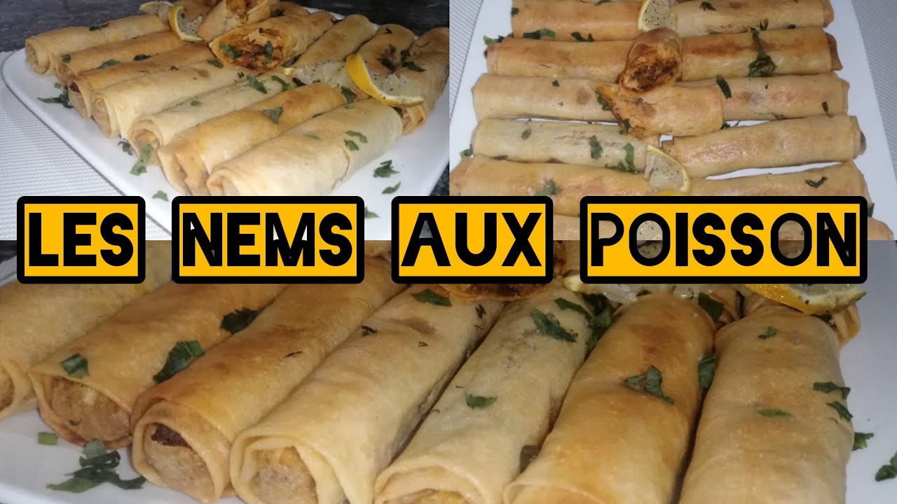 شهيوات رمضان/سيكار أو (لينيم) مالحين بالحوت و الشعرية الصينية لذاذ و مقرمشين يا سلام